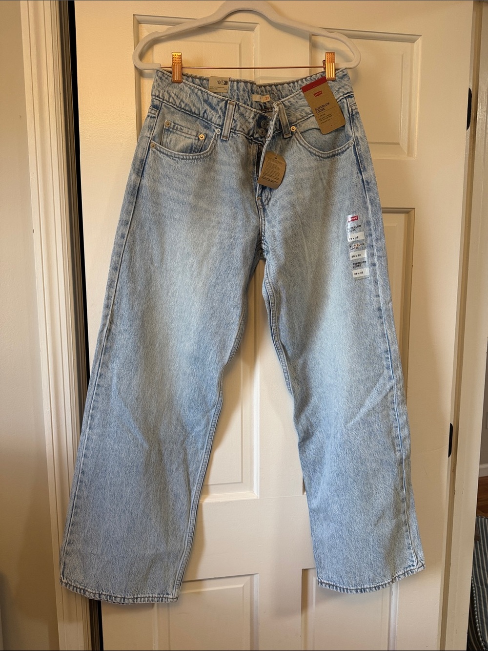 Levi's Light Wash womens Straight-Leg Jeans